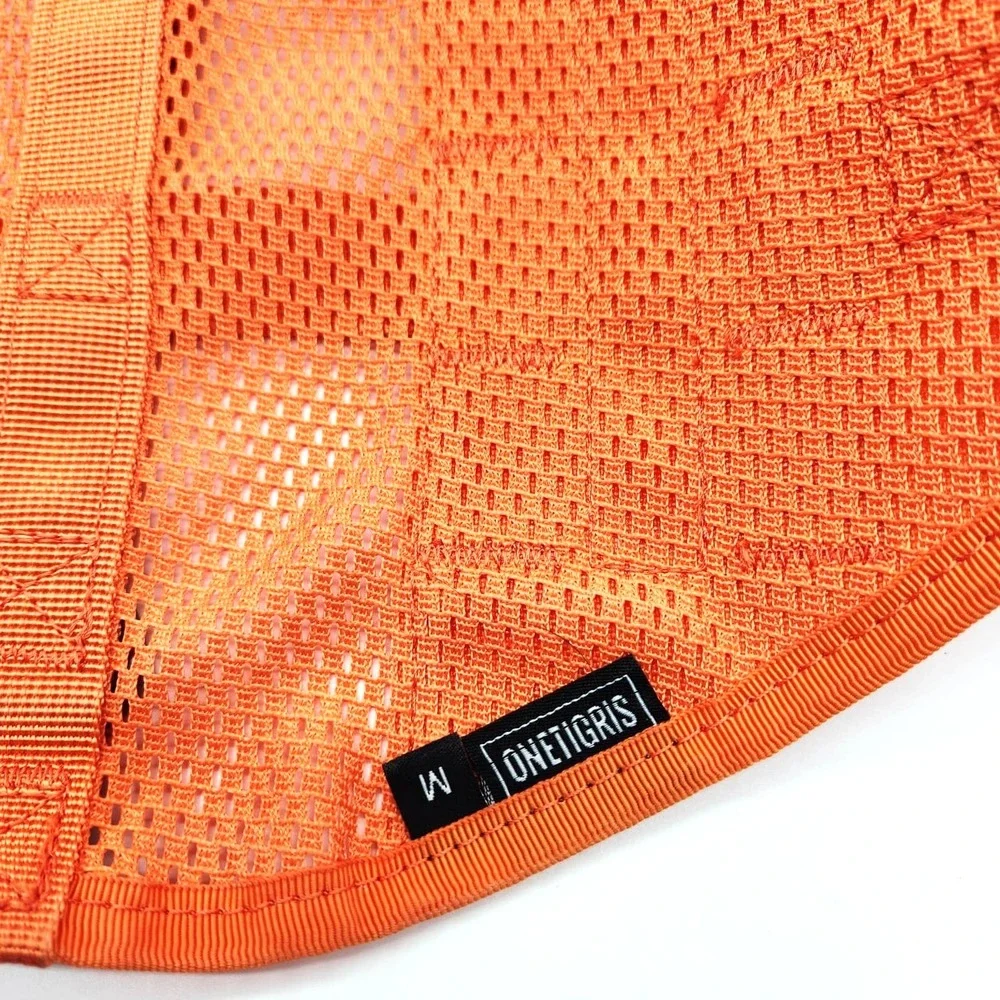 OneTigris Tactical Dog‎ Harness No Pull size M Breathable Mesh Handle Orange